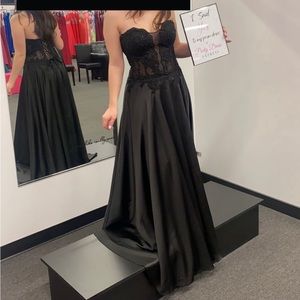 Clarisse Style #810275 Black Prom Dress Gown